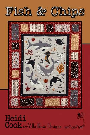 Fish & Chips Quilt Pattern by Villa Rosa Designs - VRDMC084