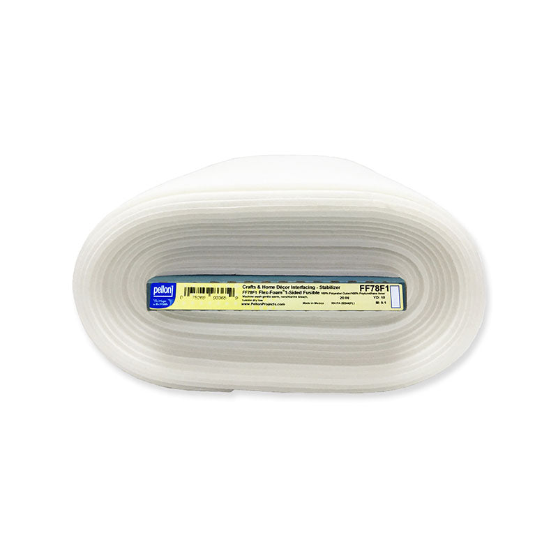 Flex Foam 1 Sided Fusible Foam - FF78F1 - SOLD BY THE INCH