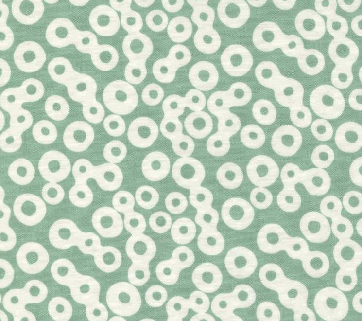 Frisky Quilt Fabric - Floating (Rings) in Chill Aqua - 1772 22