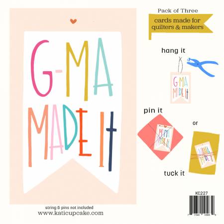 G-Ma Made It Gift Tags - KC227
