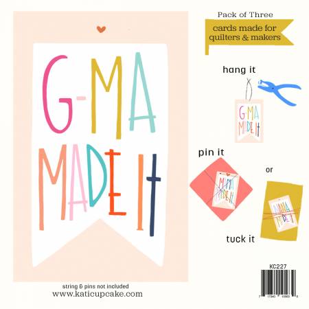 G-Ma Made It Gift Tags - KC227