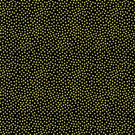 Garden Pindot Metallic Quilt Fabric - Metallic Gold Dots on Black - CM1065-BLAC-D
