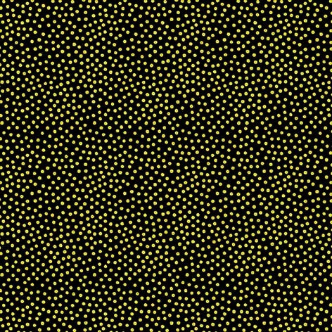 Garden Pindot Metallic Quilt Fabric - Metallic Gold Dots on Black - CM1065-BLAC-D