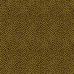 Garden Pindot Metallic Quilt Fabric - Metallic Gold Dots on Mocha Brown - CM1065-MOCH-D