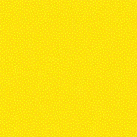 Garden Pindot Quilt Fabric - Daisy Yellow - CX1065-DAIS-D
