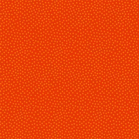 Garden Pindot Quilt Fabric - Geranium Orange - CX1065-GERA-D