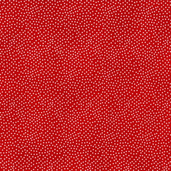 Garden Pindot Quilt Fabric - Red - CX1065-REDX-D
