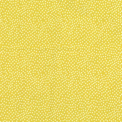 Garden Pindot Quilt Fabric - Starfruit Yellow - CX1065-STRF-D