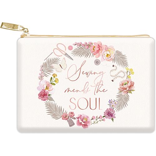 Glam Bag Zipper Pouch - Sewing Mends The Soul - 1005 46