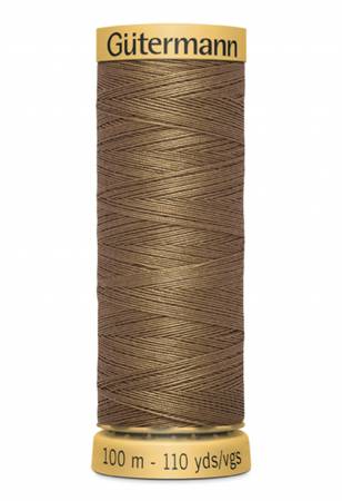Gutermann Cotton Thread, 100m Solid Cork - 2200