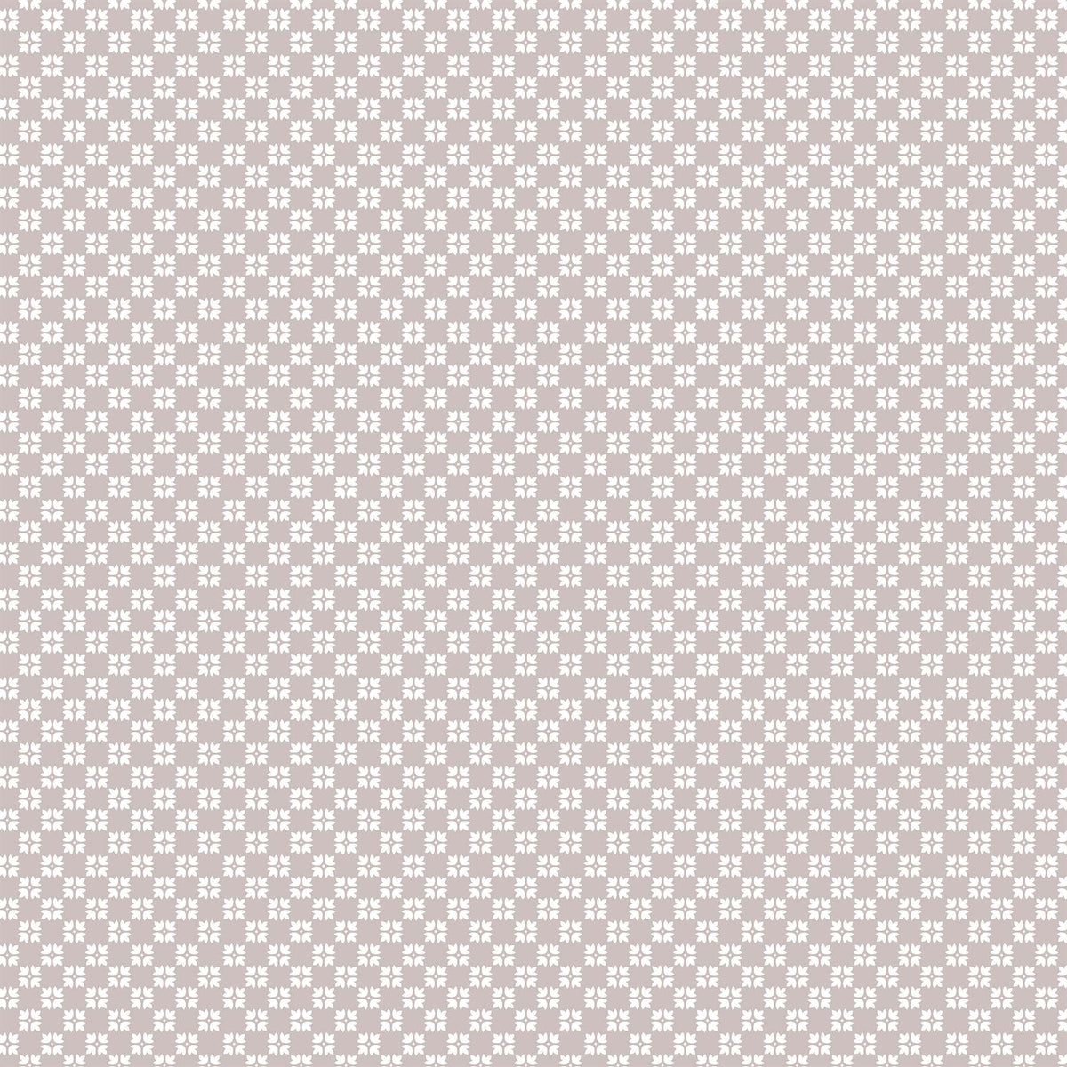 Hampton Court Quilt Fabric - Patterned Check in Clay Gray - 90591-14