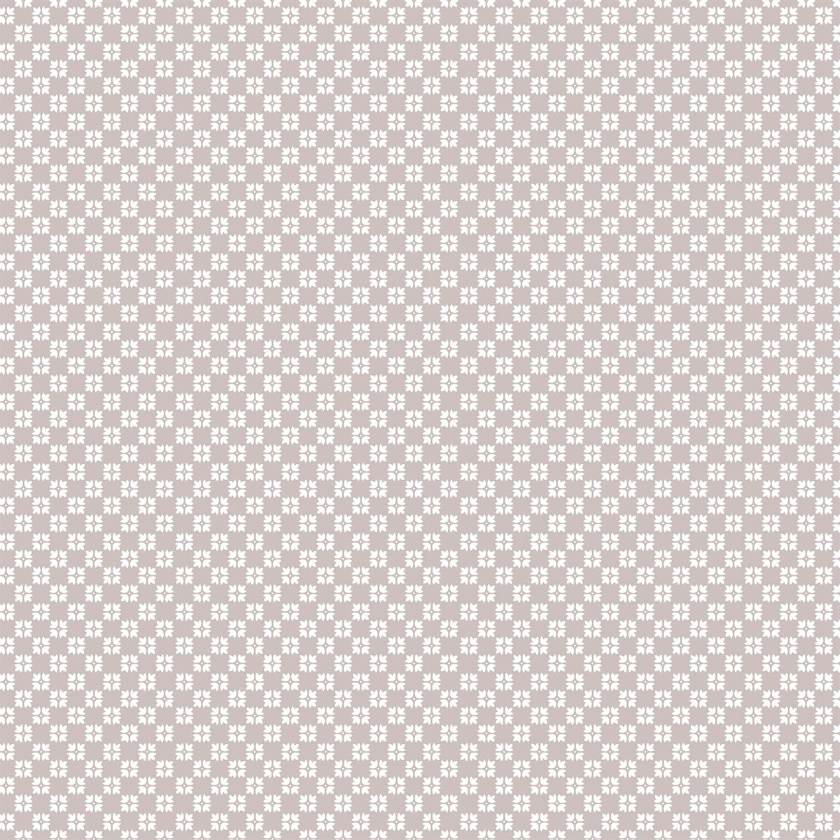 Hampton Court Quilt Fabric - Patterned Check in Clay Gray - 90591-14