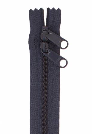 Handbag Zipper, 30", Double Slide By Annie - Navy - ZIP30-235