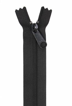 Handbag Zipper, 24", Single Slide By Annie - Black - ZIP24-105