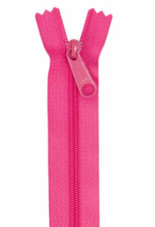 Handbag Zipper, 24", Single Slide By Annie - Lipstick Pink - ZIP24-250