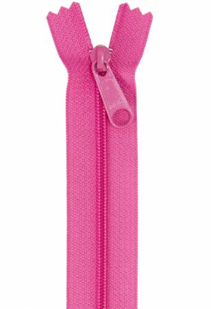 Handbag Zipper, 24", Single Slide By Annie - Raspberry Pink - ZIP24-252
