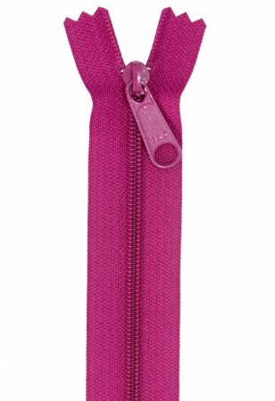 Handbag Zipper, 24", Single Slide By Annie - Wild Plum Pink - ZIP24-258