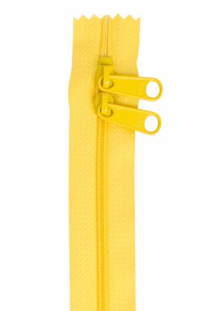 Handbag Zipper, 30", Double Slide By Annie - Dandelion Yellow - ZIP30-195