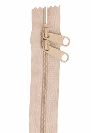 Handbag Zipper, 30", Double Slide By Annie - Natural - ZIP30-130