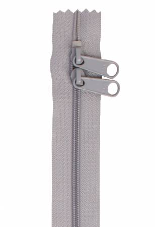 Handbag Zipper, 30", Double Slide By Annie - Pewter - ZIP30-110