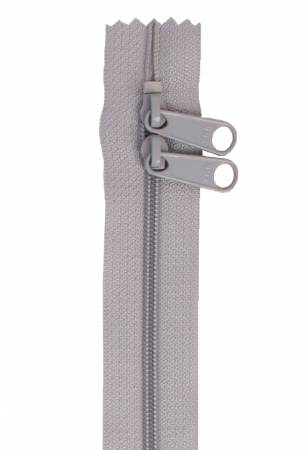 Handbag Zipper, 30", Double Slide By Annie - Pewter - ZIP30-110