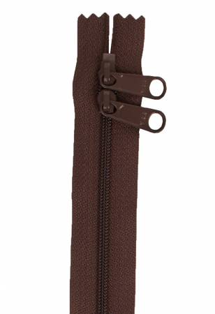 Handbag Zipper, 30", Double Slide By Annie - Sable Brown - ZIP30-145