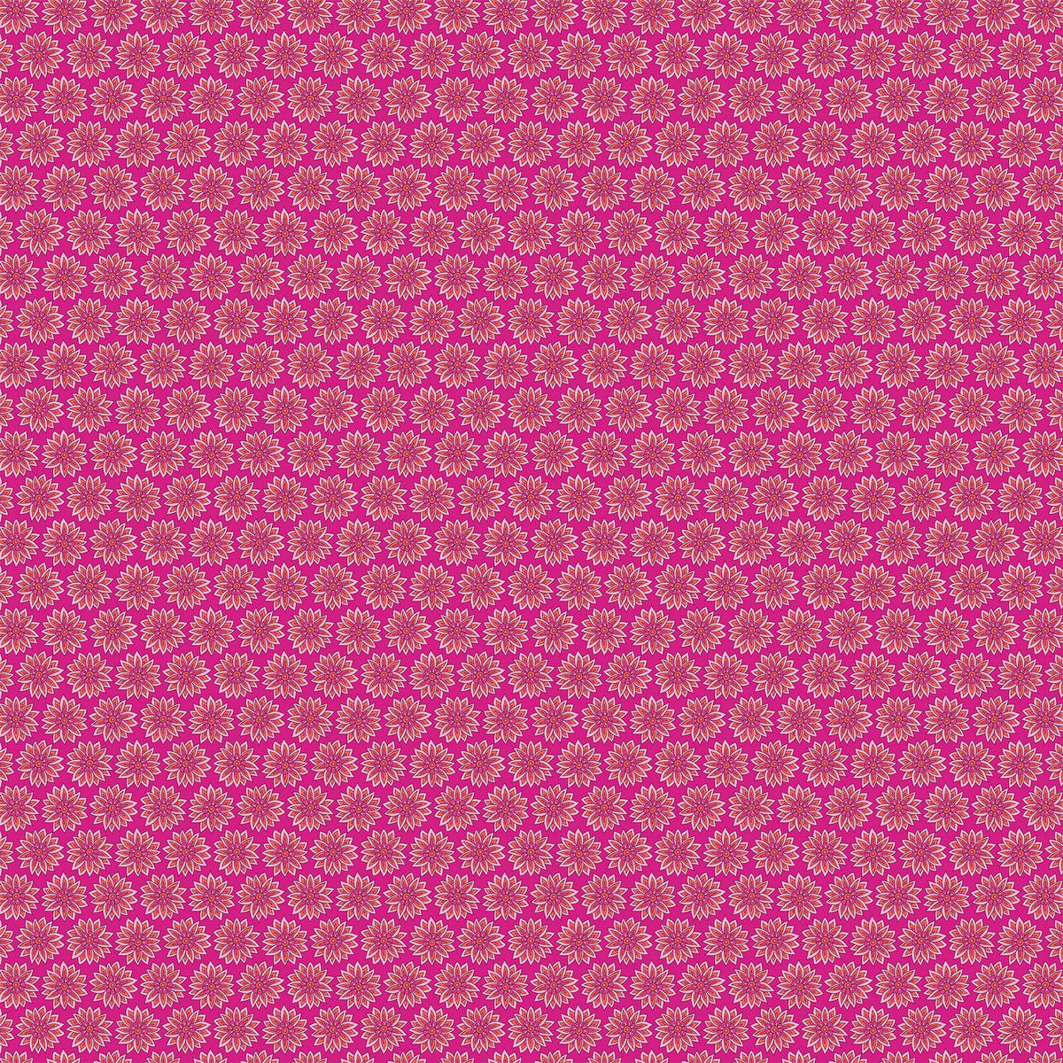 Happiness Quilt Fabric - Stellar in Fuchsia Pink - 90597-28