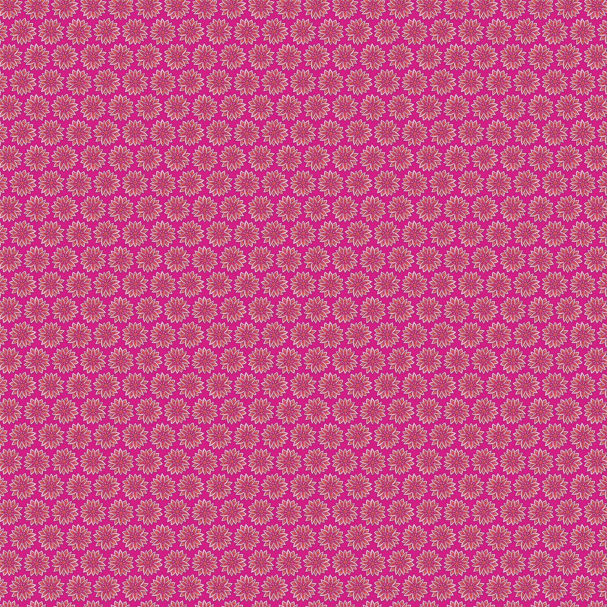 Happiness Quilt Fabric - Stellar in Fuchsia Pink - 90597-28