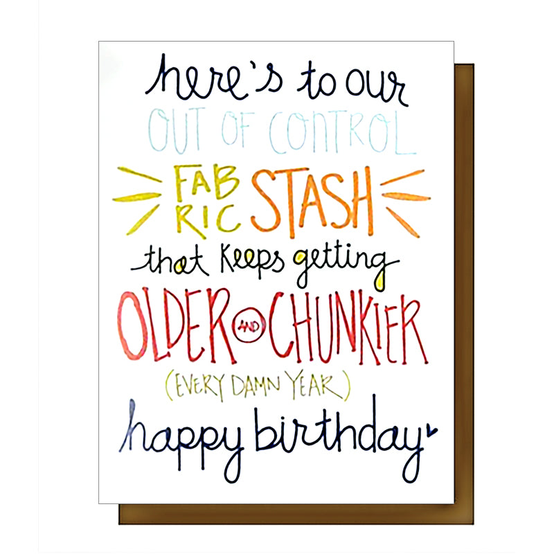 Here's to... Happy Birthday Note Card - KC191