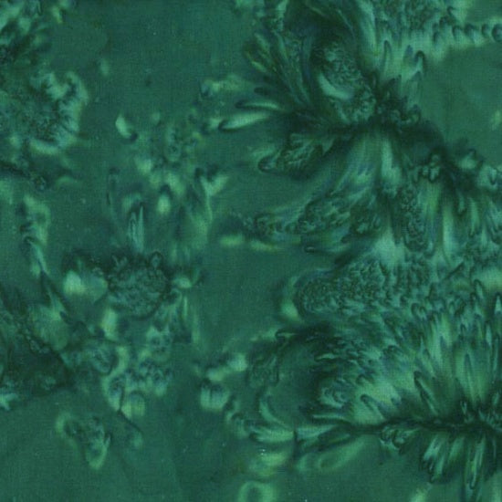 Hoffman Bali Watercolors Batik Solid Quilt Fabric - Christmas Green - 1895-189