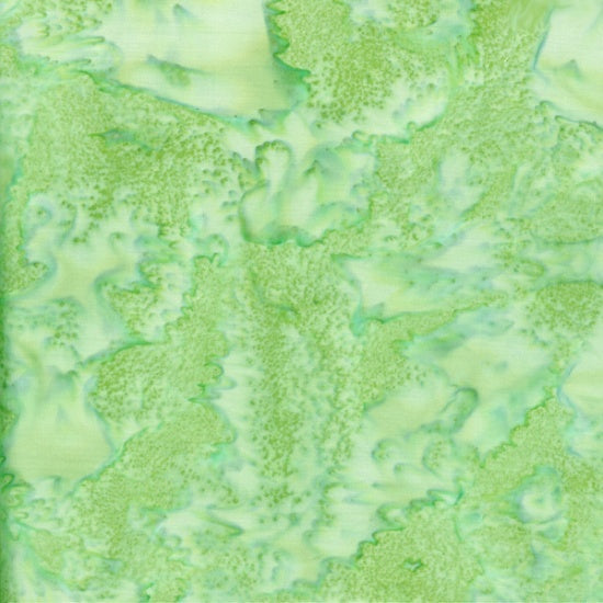 Hoffman Bali Watercolors Batik Solid Quilt Fabric - Monstera Green - 1895-498