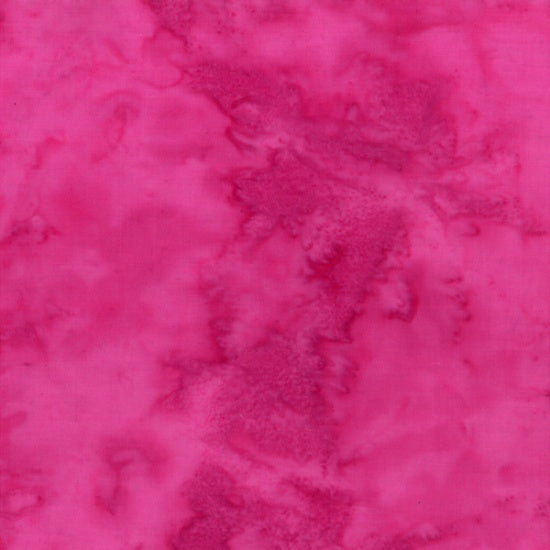 Hoffman Bali Watercolors Batik Solid Quilt Fabric - Raspberry Pink - 1895-97