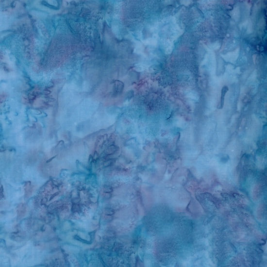 Hoffman Bali Watercolors Batik Solid Quilt Fabric - Wisteria Blue - 1895-229