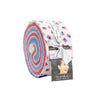 Holiday Essentials Quilt Fabric - Americana (July 4th) Jelly Roll - set of 42 2 1/2" strips - 20760JR