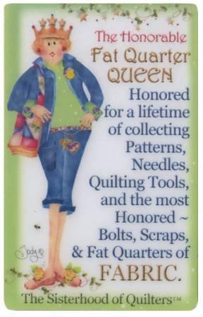 Fat Quarter Queen Magnet