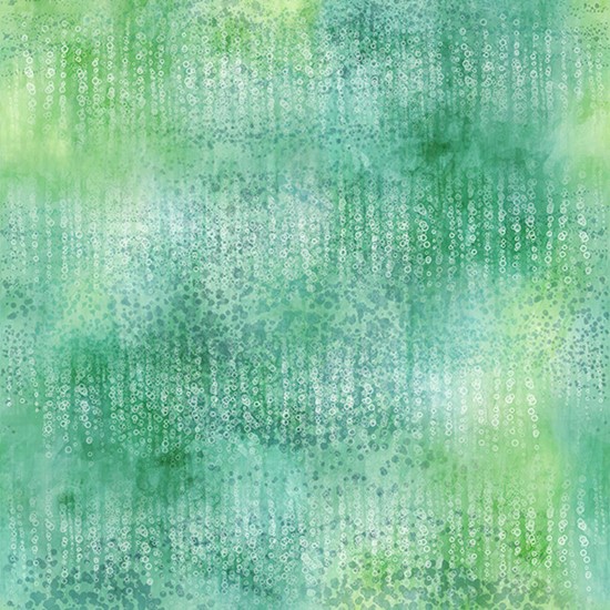 Jewel Basin Quilt Fabric by McKenna Ryan - Dot Texture in Spearmint Green - MRD27-445