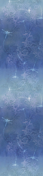 Jewel Basin Quilt Fabric by McKenna Ryan - Dragonflies in Dragonfly Blue - MRD23-324