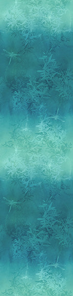 Jewel Basin Quilt Fabric by McKenna Ryan - Dragonflies in Teal - MRD23-21