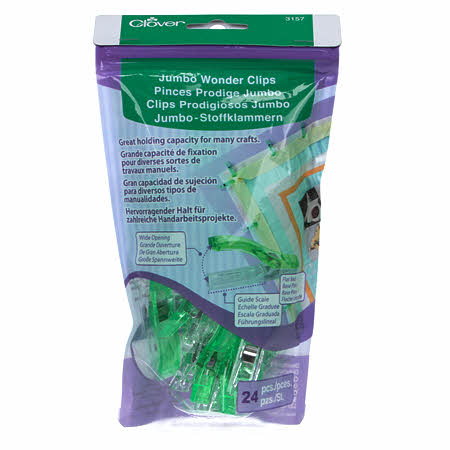 Jumbo Wonder Clips - 24 ct - 3157CV