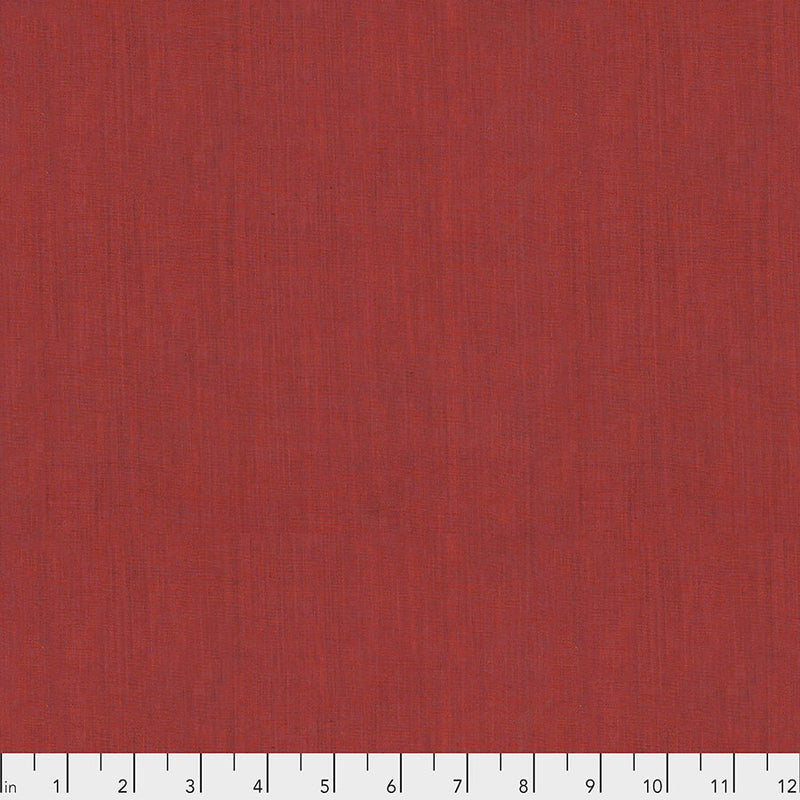 Kaffe Fassett Quilt Fabric - Shot Cottons in Blood Orange Red - SCGP110.BLOODORANGE