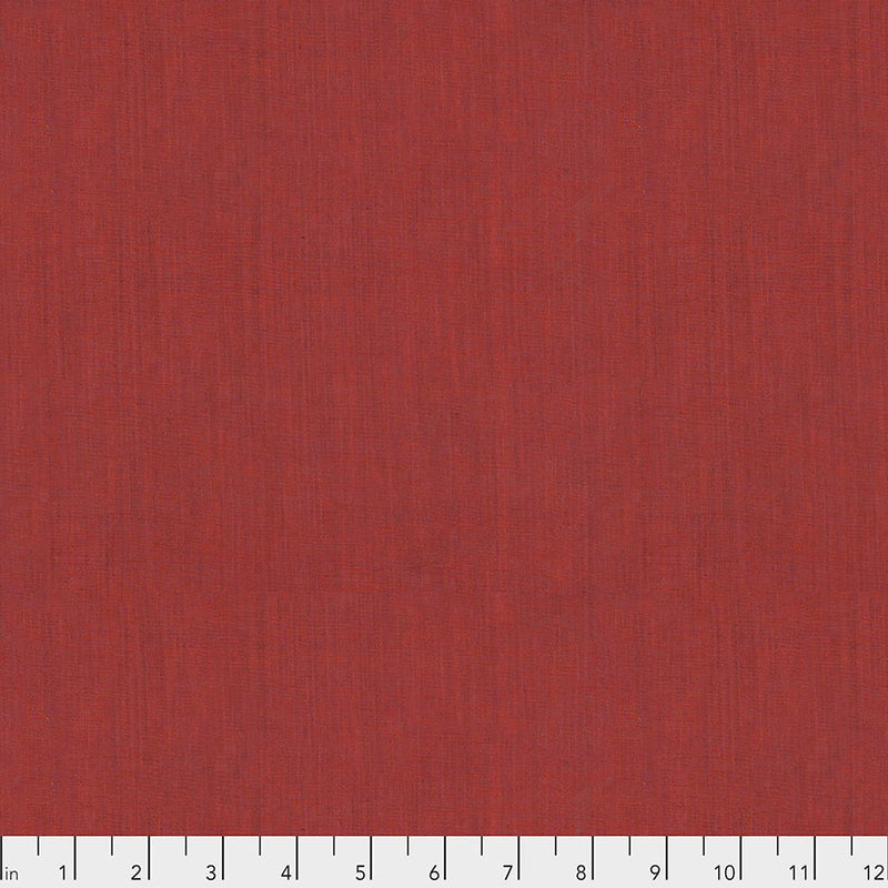 Kaffe Fassett Quilt Fabric - Shot Cottons in Blood Orange Red - SCGP110.BLOODORANGE