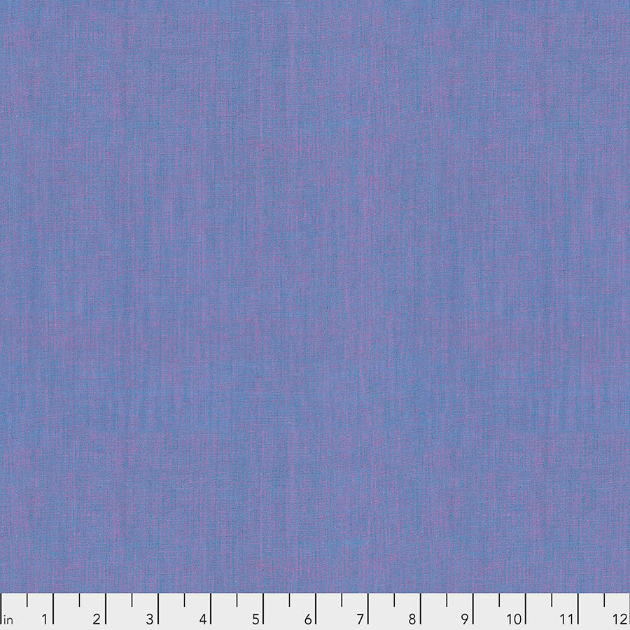 Kaffe Fassett Quilt Fabric - Shot Cottons in Opal Blue/Purple - SCGP114.OPAL