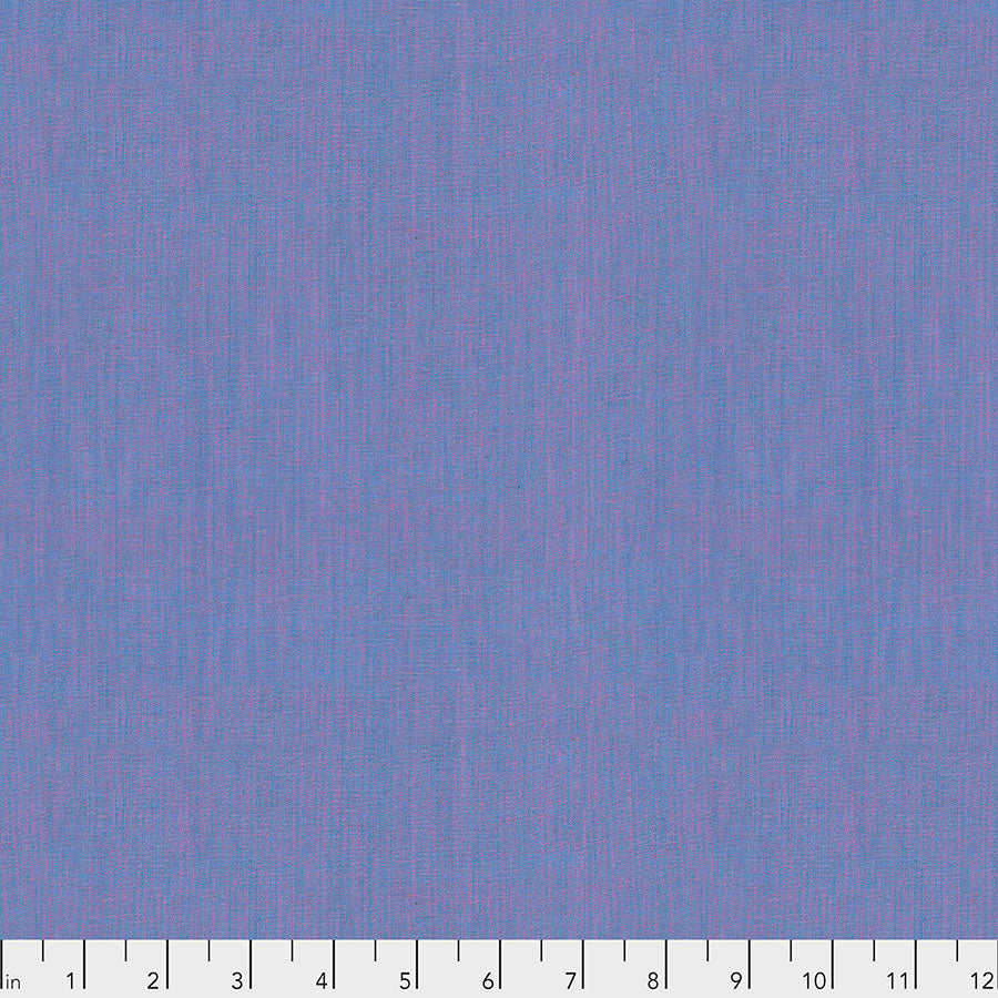 Kaffe Fassett Quilt Fabric - Shot Cottons in Opal Blue/Purple - SCGP114.OPAL