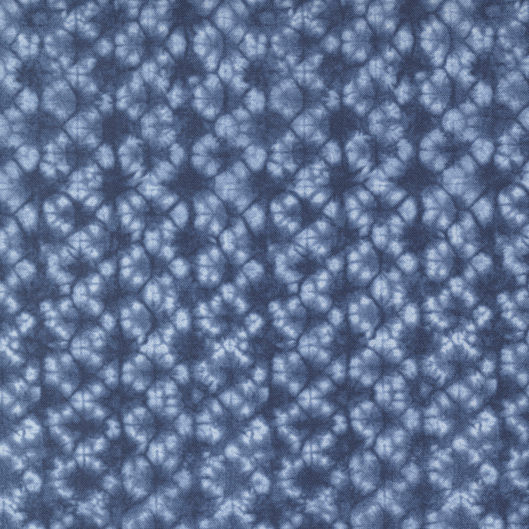 Kawa Quilt Fabric - Kiso Helix in Pacific Blue - 48087 13