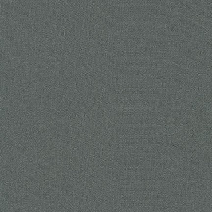 Kona Cotton Solid in Graphite Gray - K001-295