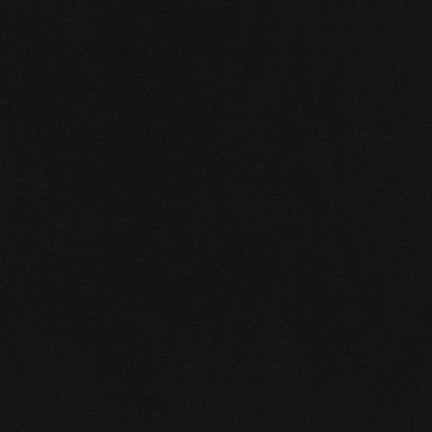Kona Cotton Solid in Jet Black - K001-114