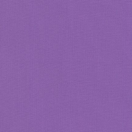 Kona Cotton Solid in Morning Glory Purple - K001-495