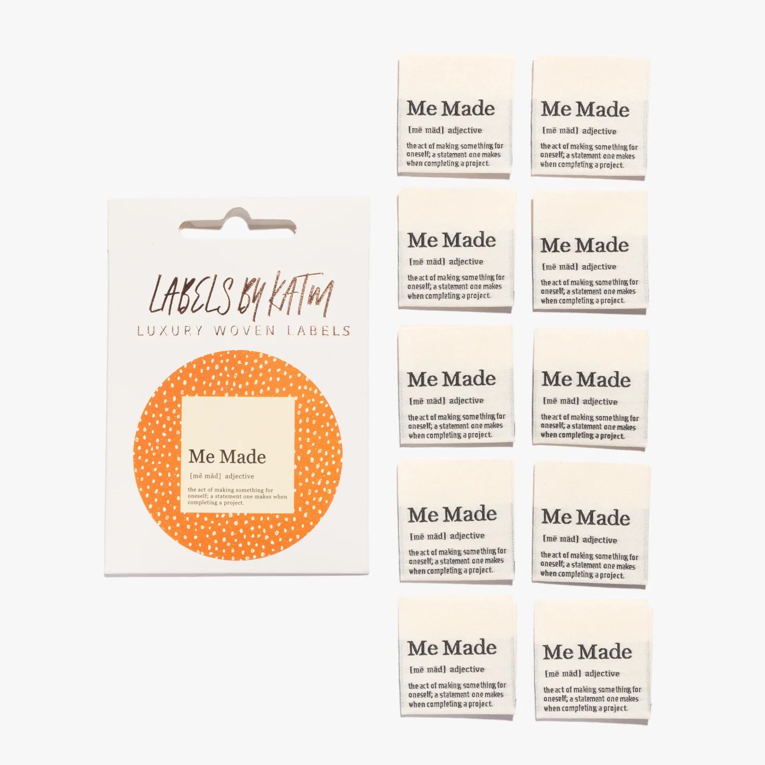 Labels by Kylie and the Machine - Me Made - 10 pack - S10-ME MADE