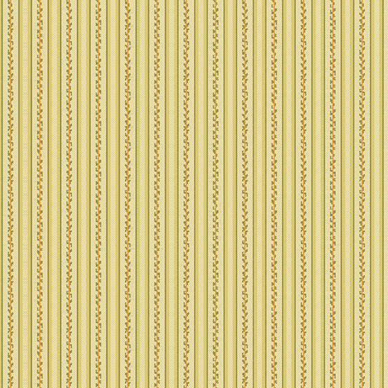 Lady Tulip Quilt Fabric - Morning Ray Stripes in Spring Yellow - A-187-Y
