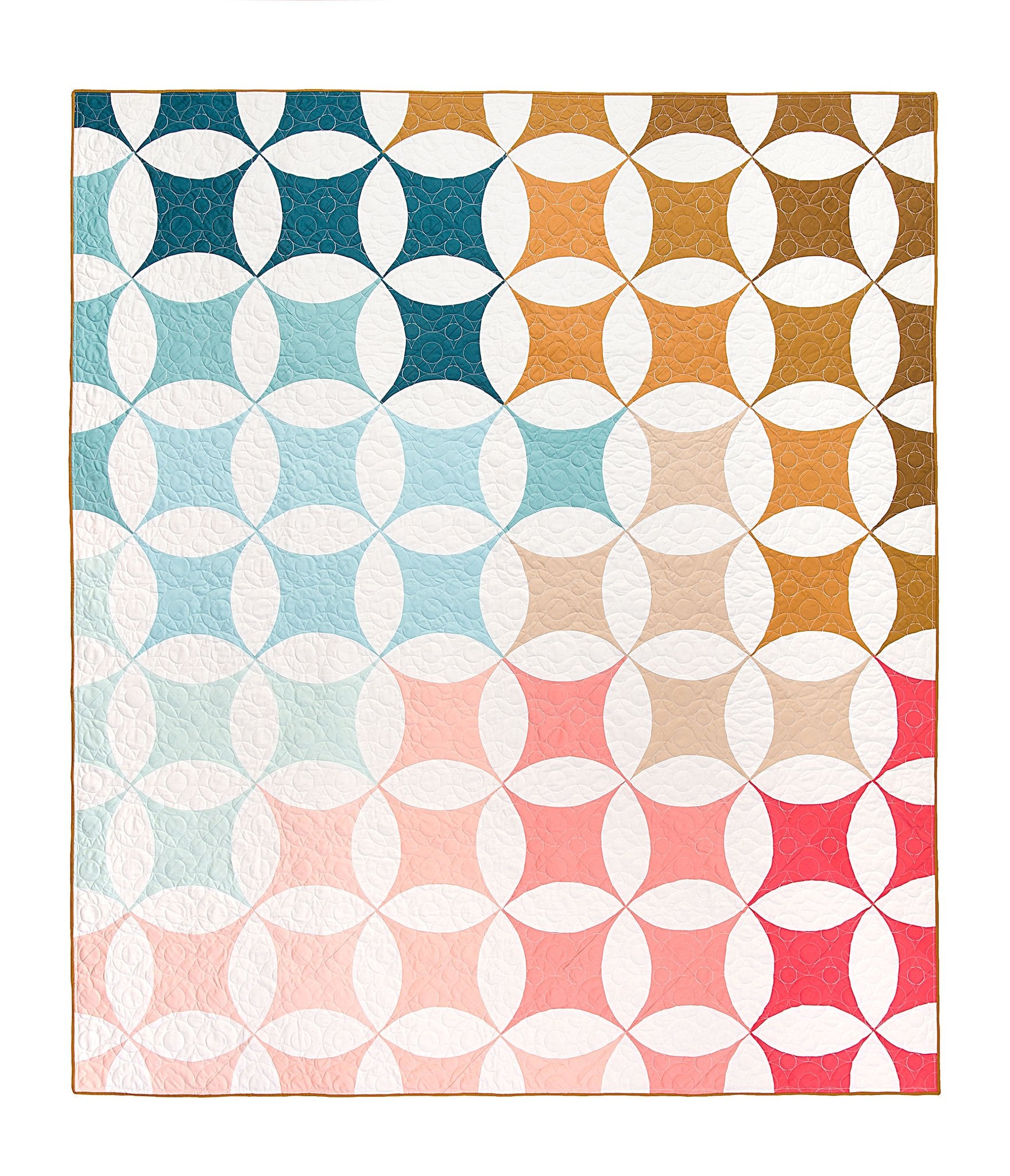 Shades of Citrus Quilt Pattern by Lo & Behold Stitchery
